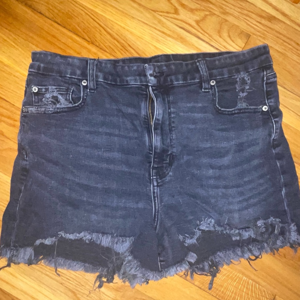 American Eagle Curvy Super High Rise Shorts Size 16